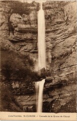 Saint-Claude Cascade de la Queue de Cheval . à Saint-Claude