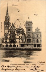 Paris Expo 1900 - Alemagne Espagne