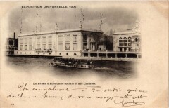 Paris Expo 1900 - Le Palais d'Economie sociale et des Congres