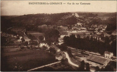 Sauveterre la Lemance Vue de sur Costeraste France -
													47 Lot et Garonne
												