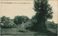N.D de Peyragude Ruines du Chateau du Roy France