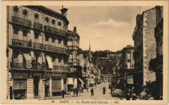 Agen Le Boulevard Carnot France à Agen