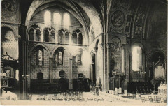Agen Interieur de la Cathedrale Saint-Caprais France à Agen