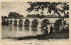 Agen Le Pont de Pierre France à Agen