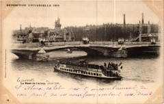 Paris Expo 1900 - Le Pont de l'Alma