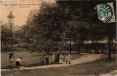 Square des Epinettes à Paris 17e