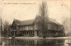Paris 12e-Bois de Vincennes-Le Pavillon des Foréts à Paris 12e
