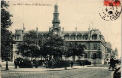 Carte postale ancienne Mairie du XIIe Arrondissement
                                                                     à Paris 12e
                                