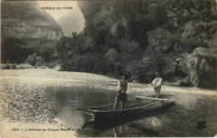 Gorges du Tarn L'Arrivee au Cirque des Beaumes France -
													48 Lozère
												