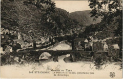 Ste Enimie Le Pont et la Vallee Panorama France -
													48 Lozère
												