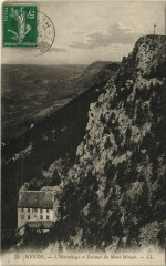 Mende L'Hermitage et Sommet du Mont Mimat France à Mende