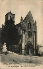 Blanzac L'Eglise Saint-Arthemy -
													16 Charente
												