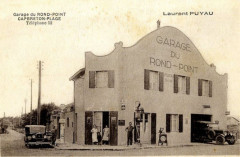 Garage Puyau vers 1930 à Capbreton