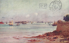 Rade de lorient vue de Port-Louis -
													56 Morbihan
												