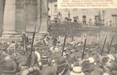 Funerals of Frédéric-Henri Repoux 1909 Autun 05 -
													71 Saône et Loire
												