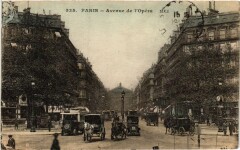 Paris 2e-Avenue de l'Opéra à Paris 2e