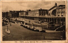 Paris 10e - La Gare de l'Est à Paris 10e