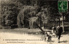 Bois de Vincennes - Pêcheurs au Lac de Saint-Mandé -
																					94160 Saint-Mandé
																			