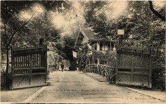 Carte postale ancienne Bois de Vincennes - Restaurant de la Porte Jaune
                                                                     à Paris
                                