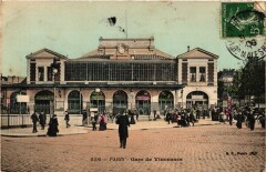 Gare de Vincennes à Paris 12e
