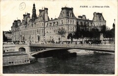 Paris (4e) - Hotel de Ville à Paris 4e