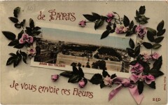 Paris (1e) - Jardin des Tuleries Je vous envoie ces fleurs -
																					75001 Paris 1er
																			