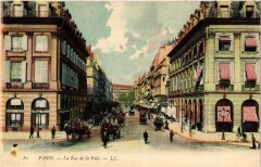 Paris 2e-La Rue de la Paix à Paris 2e
