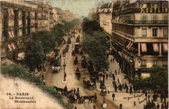 Paris 2e-Boulevard Montmartre à Paris 2e