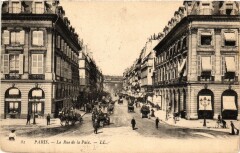 Paris 2e-La Rue de la Paix à Paris 2e