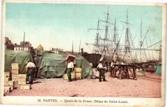 Nantes - Quais de la Fosse Dome de Saint-Louis à Nantes