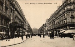 Paris 2e-Avenue de l'Opéra à Paris 2e