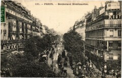 Paris 2e-Boulevard Montmartre à Paris 2e