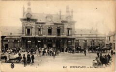 Berck-Plage - La gare à Berck