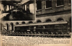 Paris 7e-Musée de l'Armée-Wagon de l'Armistice à Paris 7e
