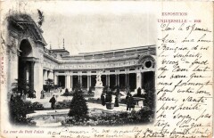 Paris Expo 1900 - La Cour du Petit Palais
