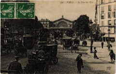 Paris 10e - La Gare de l'Est à Paris 10e
