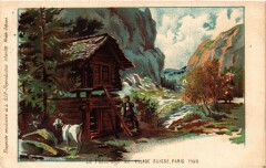 Paris Expo 1900 - Village Suisse Le Paturage