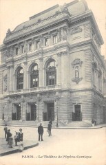 Paris 2e Le Theatre De L'Oerap Comique à Paris 2e