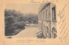 Paris 6e Rue D'Assas Cours De Melles Valton Jardin Des Eleves à Paris 6e