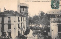 Carte postale ancienne Institut de la Tour - Passy
                                                                     à Paris 16e
                                