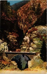 Barcelonnette - L'Entrée des Gorges de Palluel à Barcelonnette