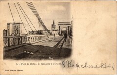 Tarascon Beaucaire - Pont du Rhone à Tarascon