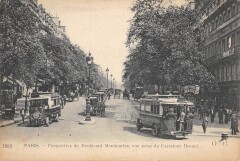 Paris IXe Perspective Du Boulevard Montmartre Vue Prise Du Carrefour Drou -
																					75009 Paris 9e
																			