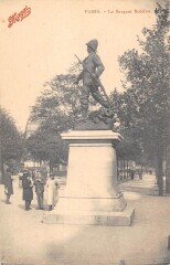 Carte postale ancienne Le Sergent Bobillot
                                                                     à Paris 11e
                                