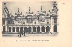 Paris Exposition Universelle 1900 Palais Des Arts Divers
