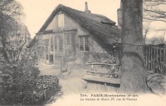 Carte postale ancienne Montmartre - La Maison de Henri IV - Rue Saint-Vincent
                                                                     à Paris 18e
                                
