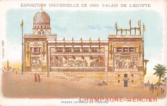 Paris Exposition Universelle 1900 Palais De L'Egypte