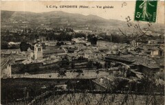 Condrieu Vue générale à Condrieu