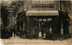Brasserie Jean Chevalier - Rue d'Alésia et Rue Sarrette à Paris 14e