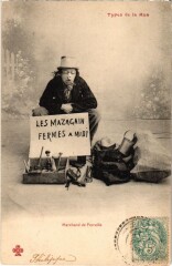 Paris Types de la Rue Le Marchand de Ferraille